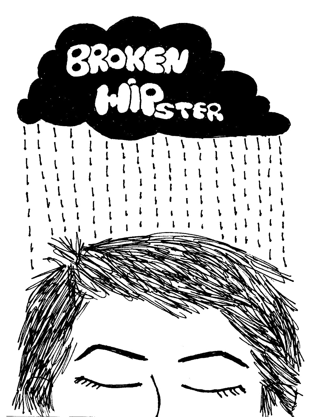 Emiko Badillo : Broken Hipster Zine Set