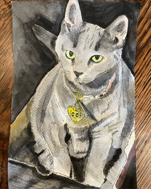 Emiko Badillo : Custom Pet Portrait
