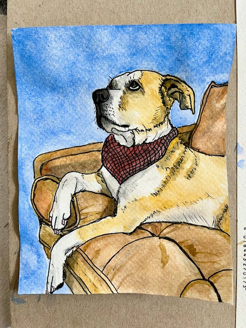 Emiko Badillo : Custom Pet Portrait