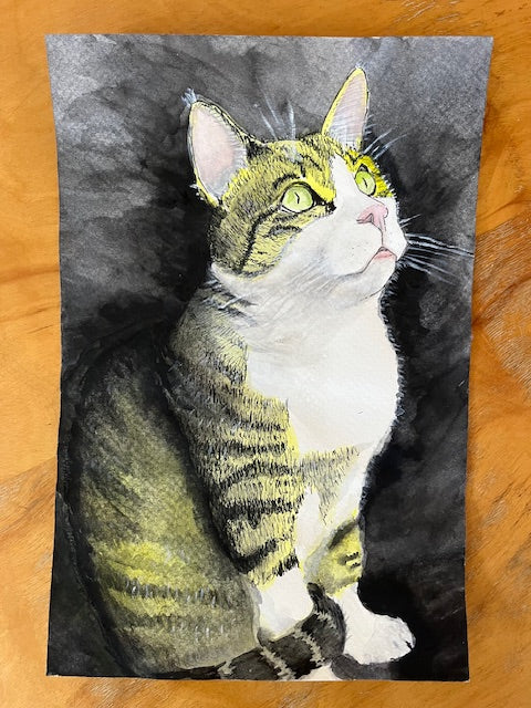 Emiko Badillo : Custom Pet Portrait