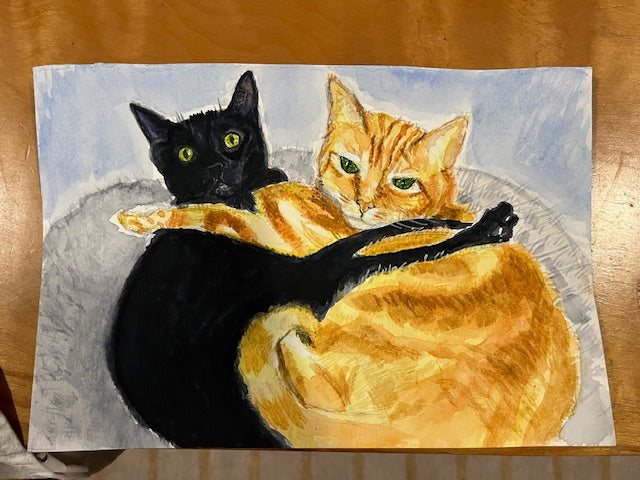 Emiko Badillo : Custom Pet Portrait