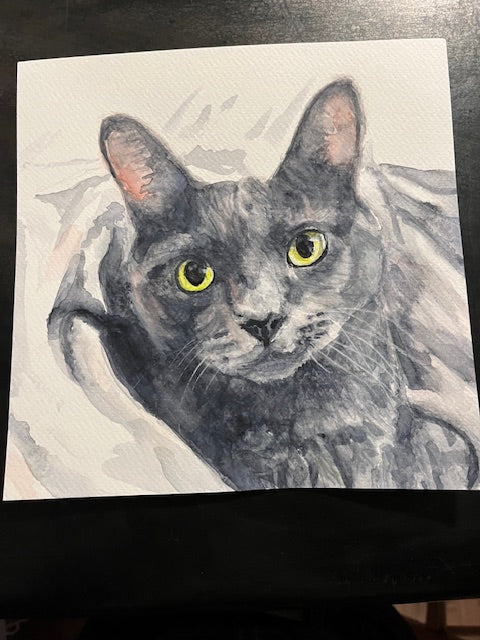 Emiko Badillo : Custom Pet Portrait