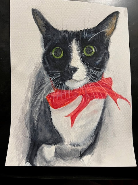 Emiko Badillo : Custom Pet Portrait