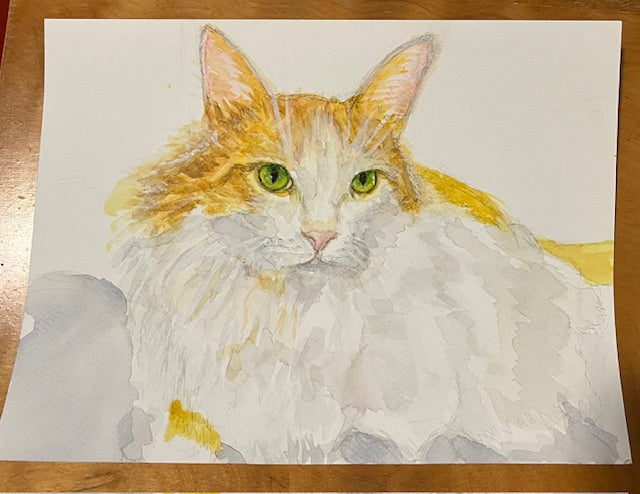 Emiko Badillo : Custom Pet Portrait