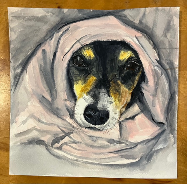 Emiko Badillo : Custom Pet Portrait