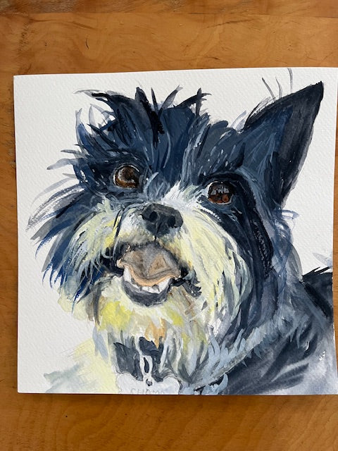 Emiko Badillo : Custom Pet Portrait