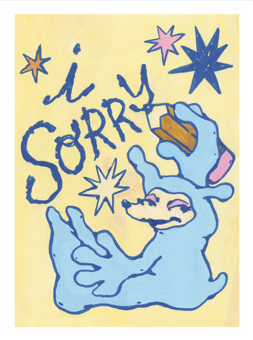 I Sorry - Greeting Card