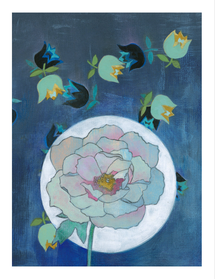 Meredith Butner : "Peony" Print