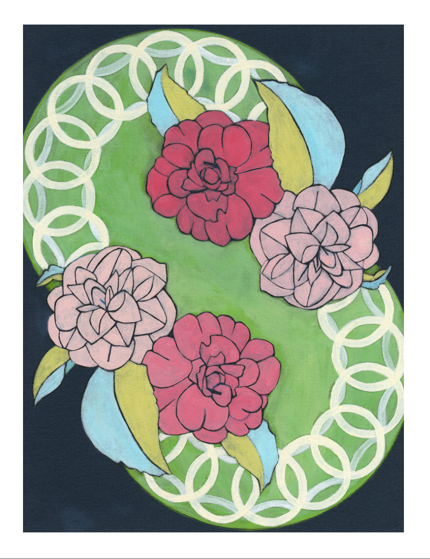 Meredith Butner : "Camelia" Print