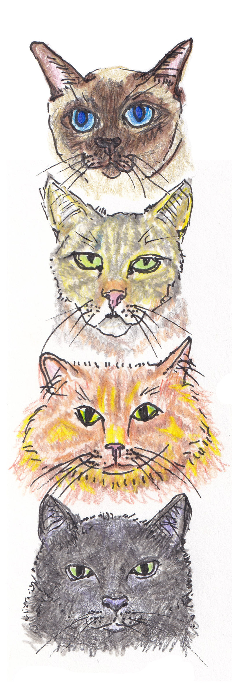 ES "Cats" Bookmark