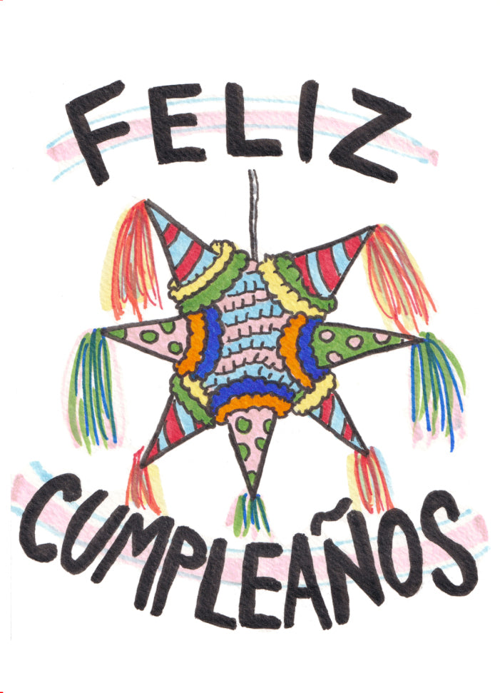 Feliz Cumpleaños - Greeting Card