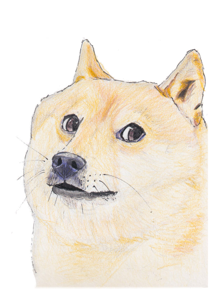 Doge - Greeting Card