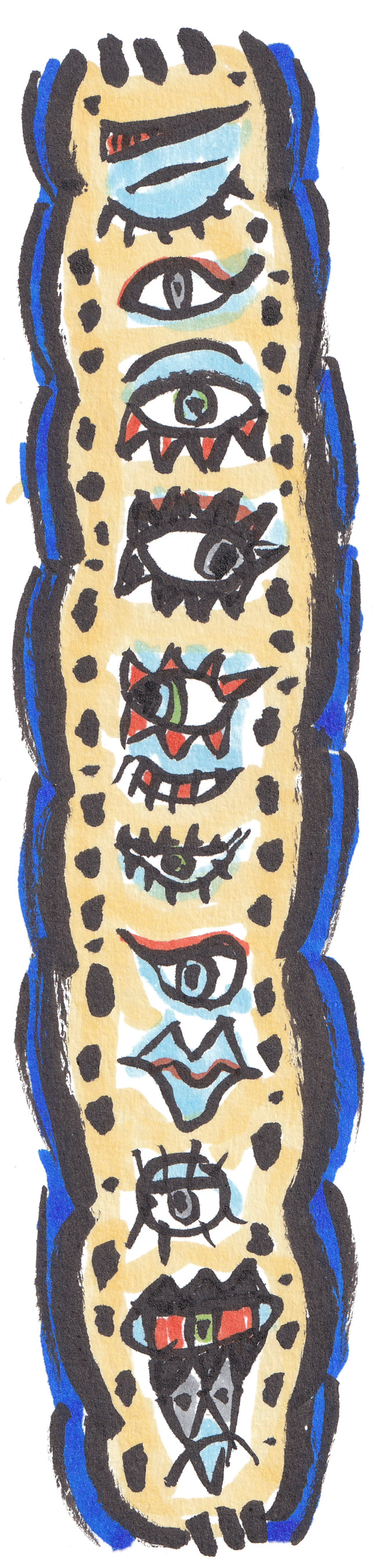 ES "Eyes" Bookmark