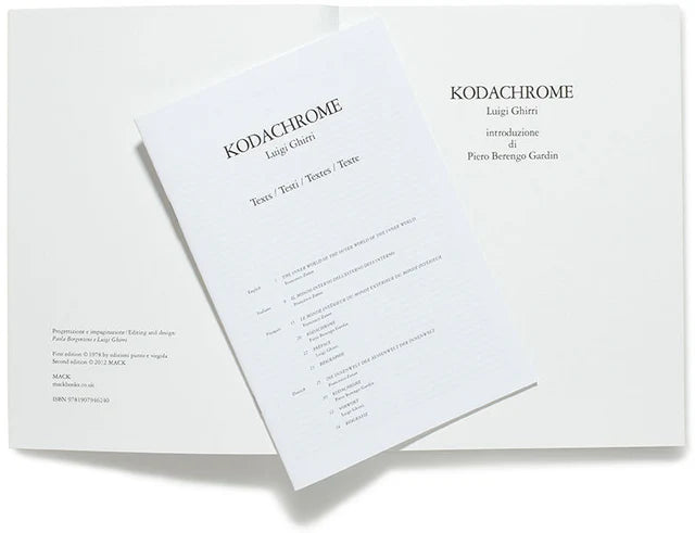 Luigi Ghirri: Kodachrome