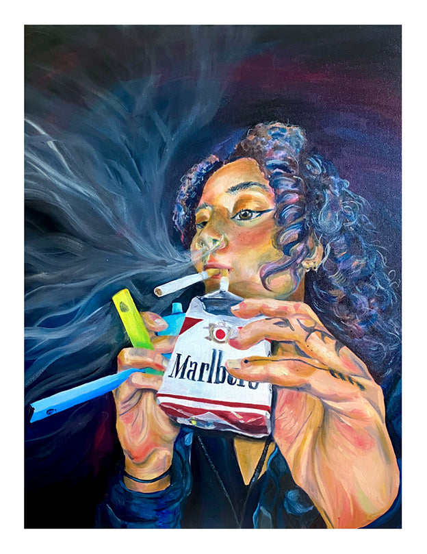 Laurel Westphal : "Jay (House Party)" Print