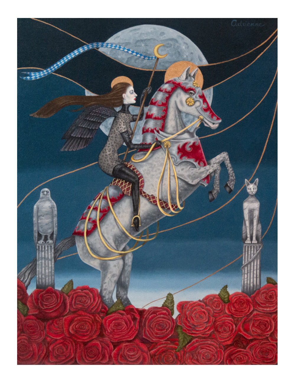 Adrienne Simms : "Luna" Print