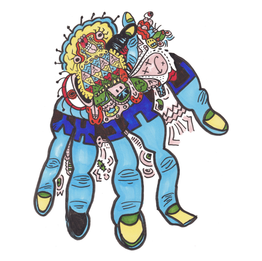 Emiko Badillo : "Ouchy" Print