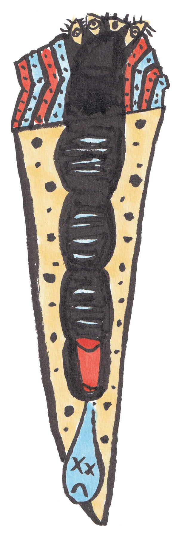 ES "Pizza" Bookmark