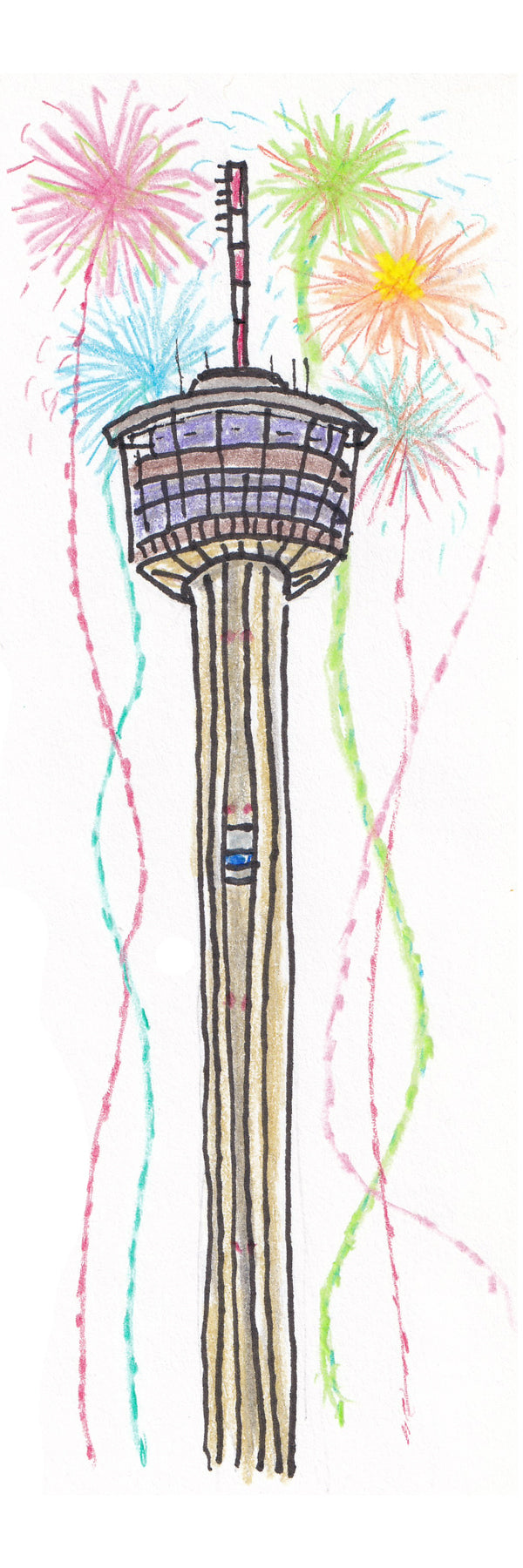 ES "Tower" Bookmark