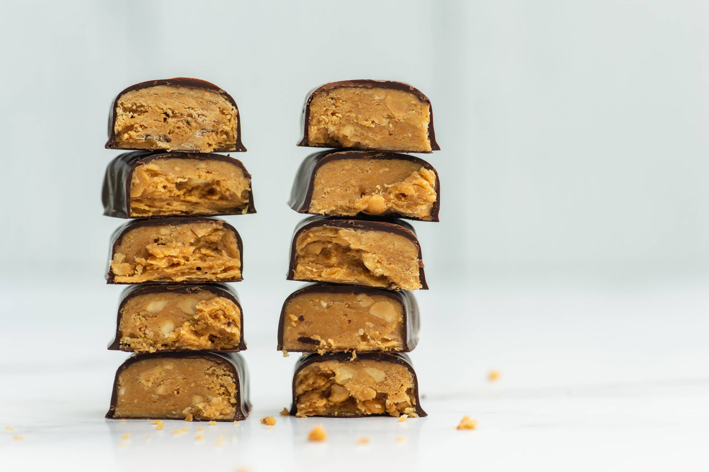 Tom Bumble Nutty Candy Bar - Peanut Butter Flake & Chocolate