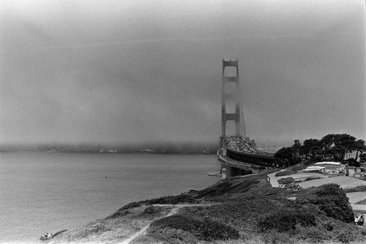 Mari Castellano: "Golden Gate Bridge" Print