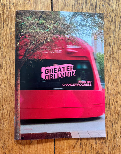 "Greater Oblivion" Zine