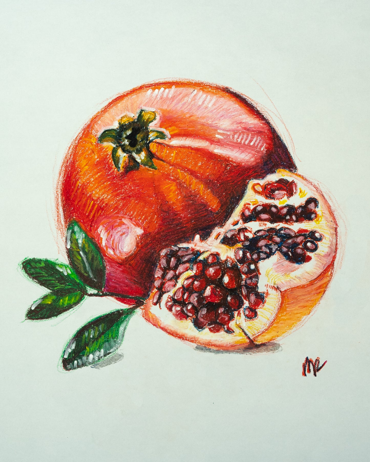 "Pomegranate" Print