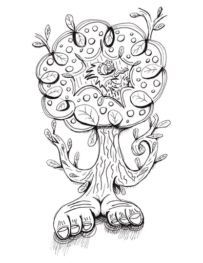 Emiko Badillo : Weird! A Coloring Book