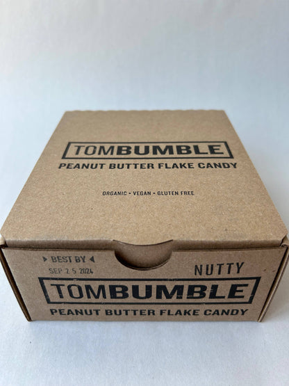 Tom Bumble Nutty Candy Bar - Peanut Butter Flake & Chocolate