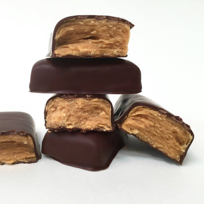 Tom Bumble Smooth Candy Bar -Peanut Butter Flake & Chocolate