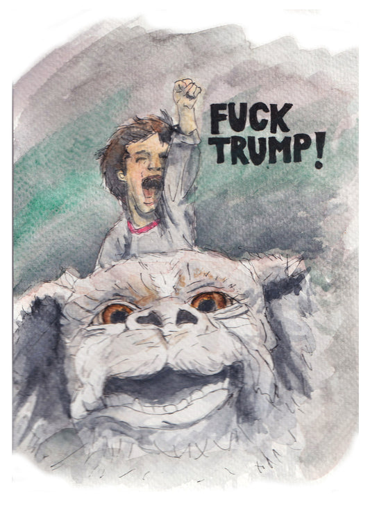 F Trump - Greeting Card