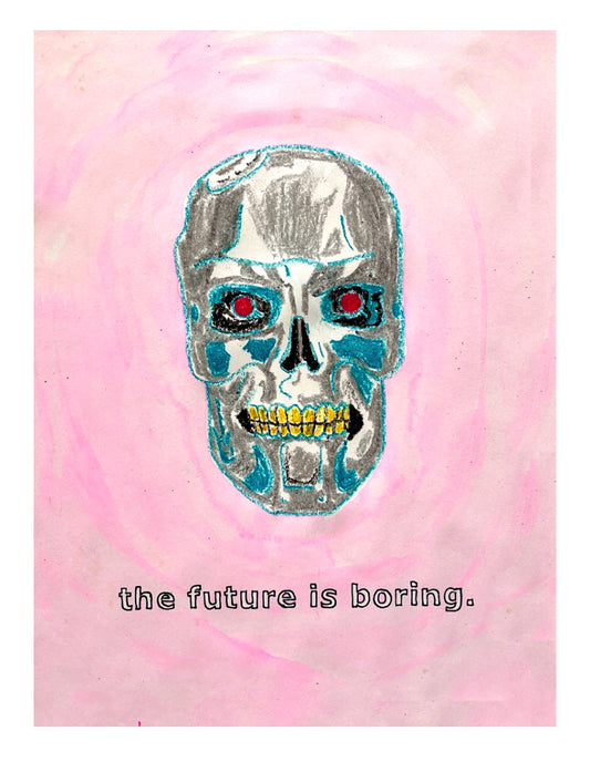 Mark Anthony Martinez : "The Future is Boring" Print