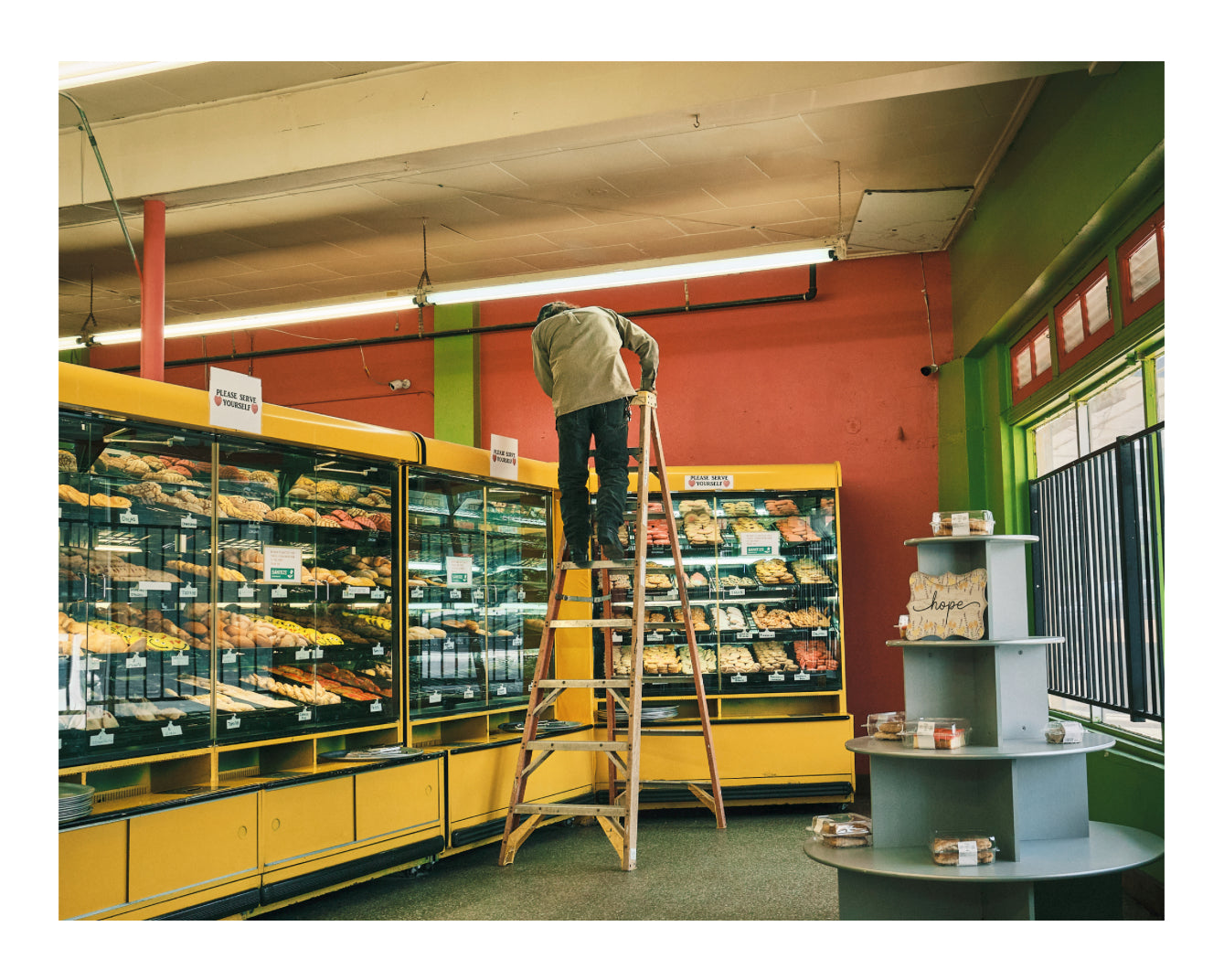 "Panaderia in Yellow" Print