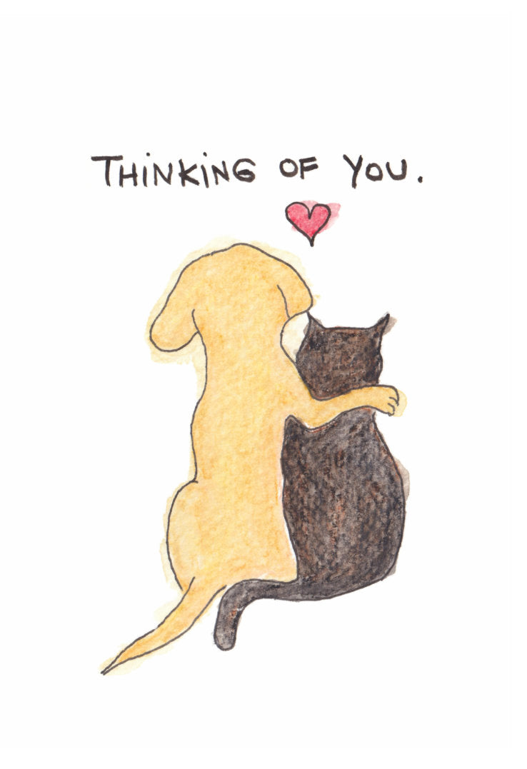 "Thinking of You" Greeting Card